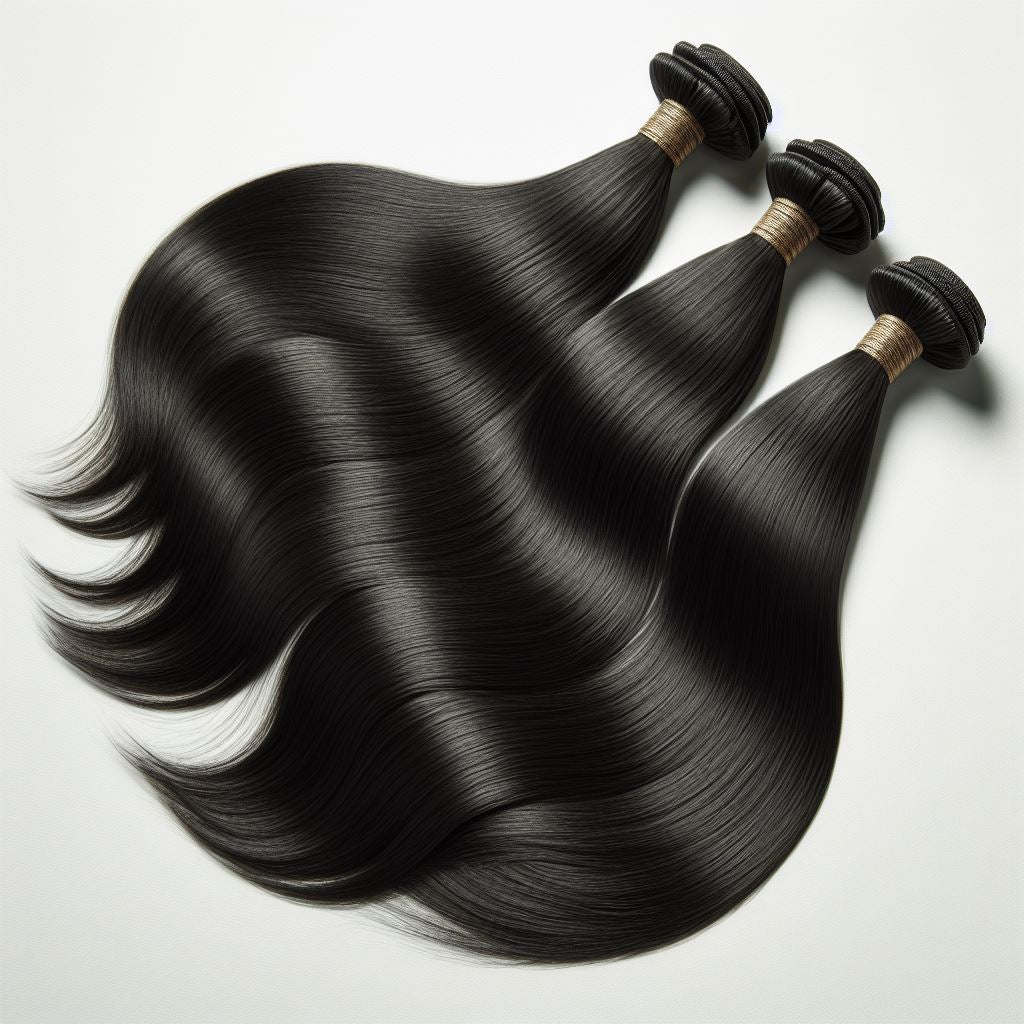 Brazilian straight 3&4bundle deals - Slayed by Meme