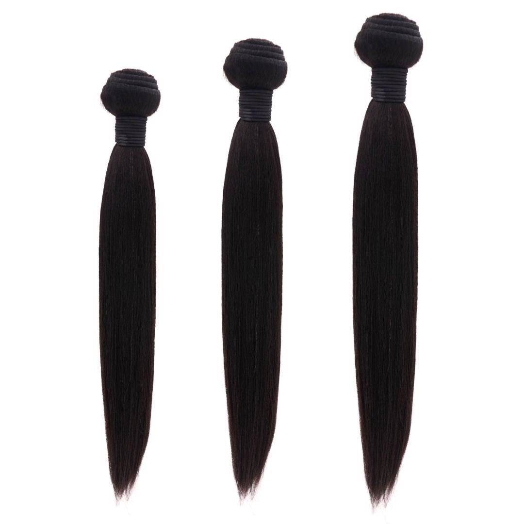 Brazilian Silky Straight Bundle Deals - Slayed by Meme