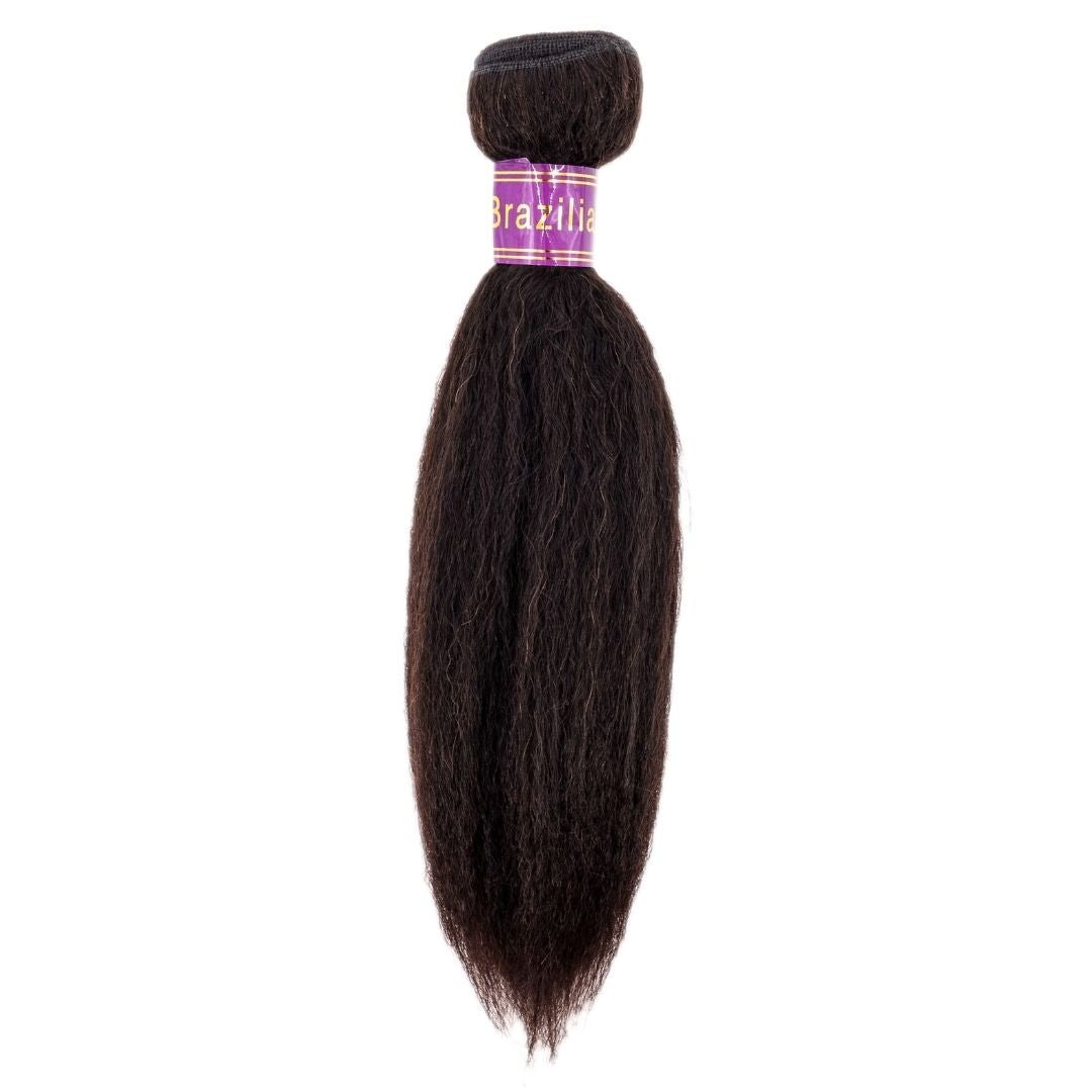 Brazilian Kinky Straight Hair - Slayed by Meme