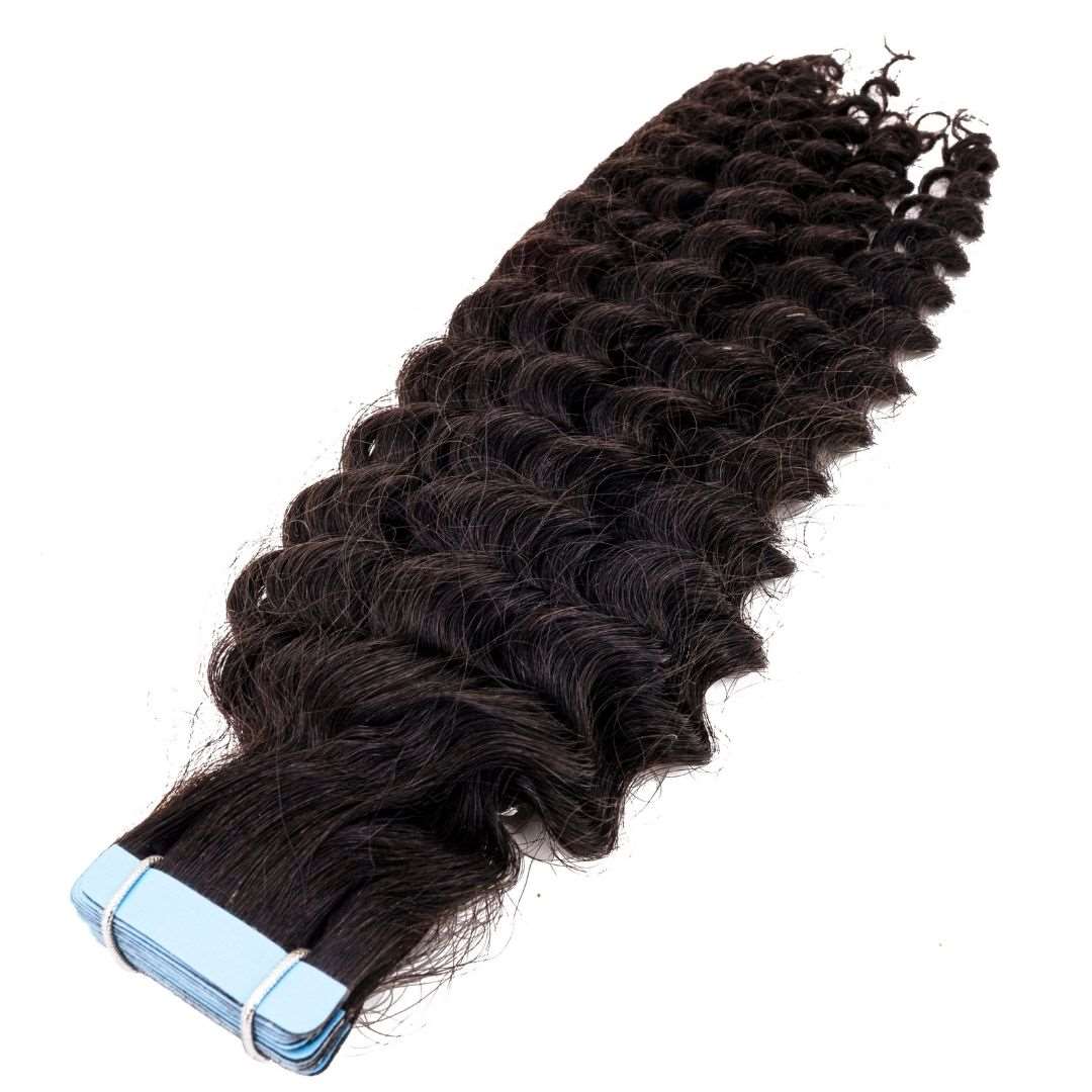 Kinky Curly Tape-In Extensions - Slayed by Meme