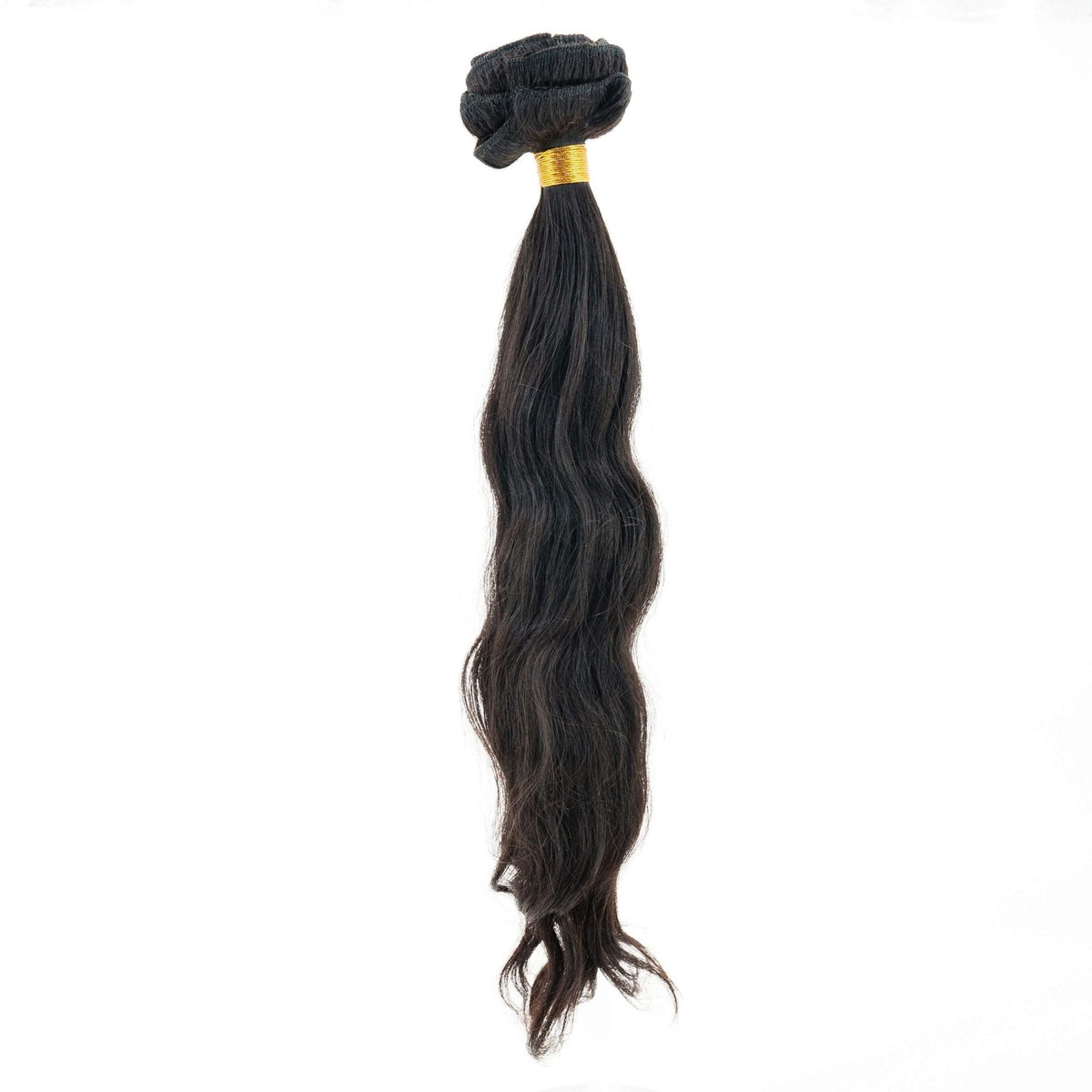 Indian Curly Natural Black Clip-In Extensions - Slayed by Meme