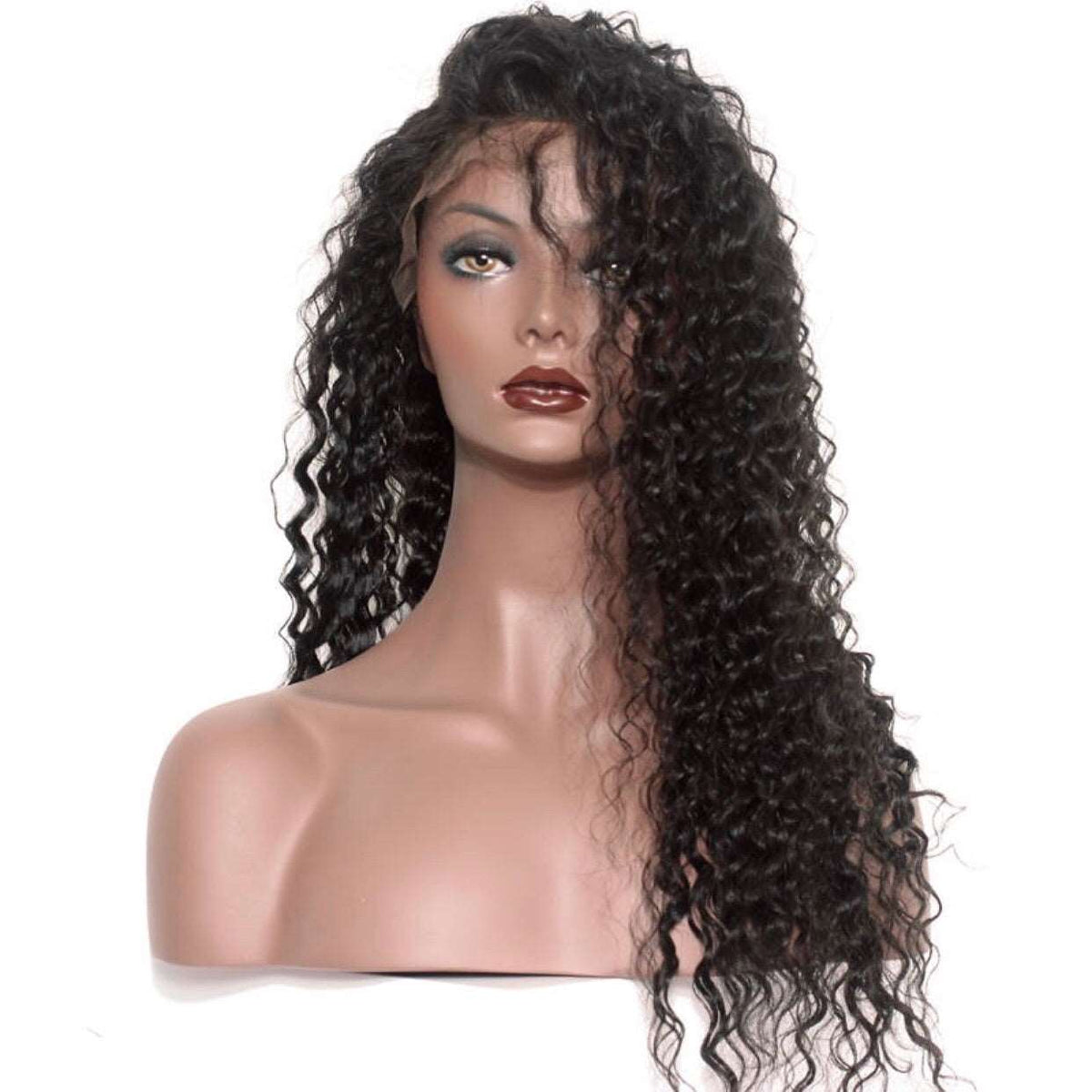 Brazilian deep wavy lace  front wig - Slayed by Meme